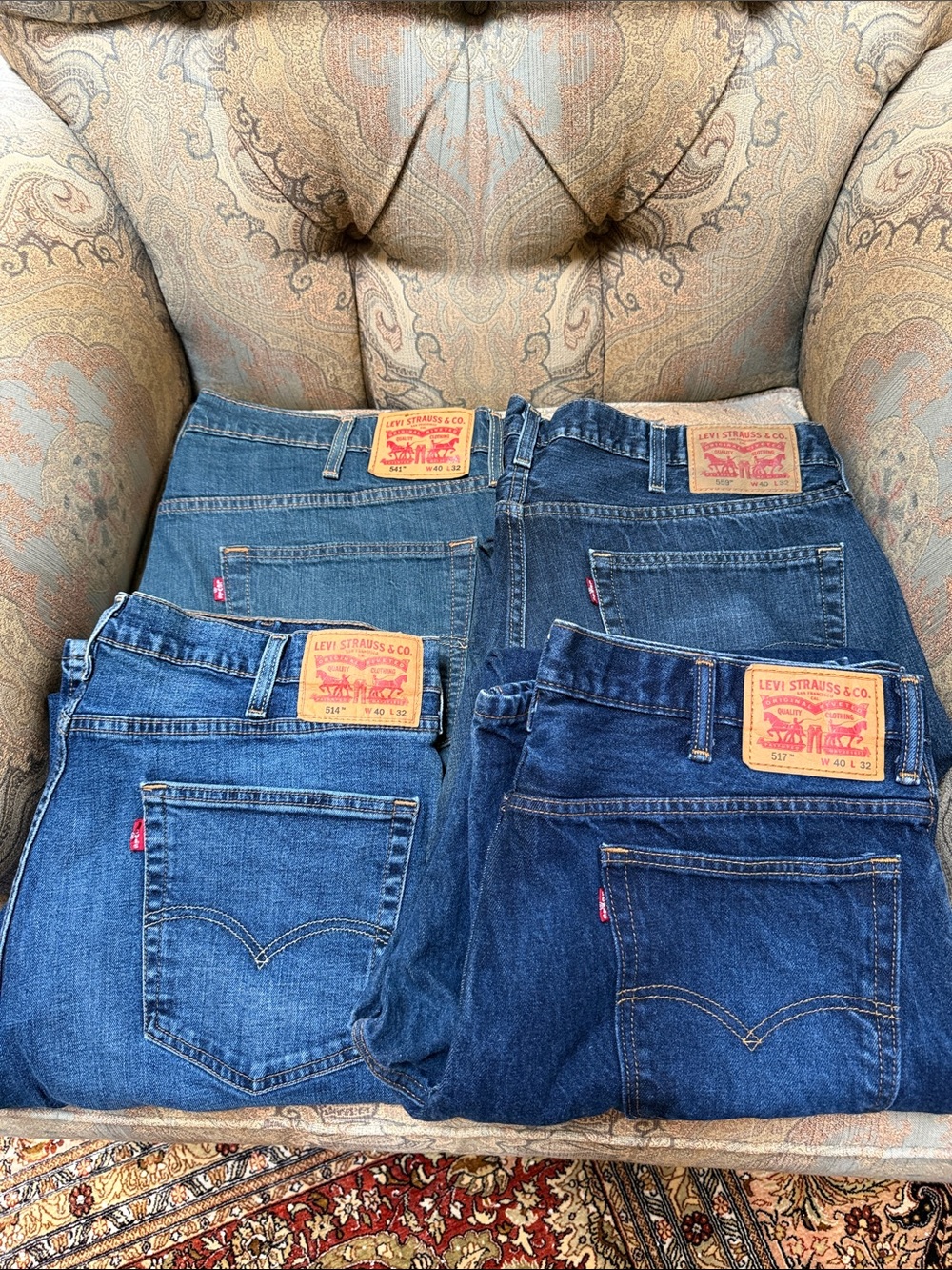 LEVI’S Four!!! Pair Bundle 40/32